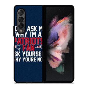 NEW ENGLAND PATRIOTS FANS Samsung Galaxy Z Fold 3 Case Cover