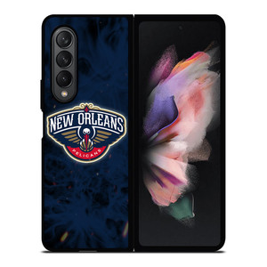 NEW ORLEANS PELICANS BASKETBALL NBA FIRE Samsung Galaxy Z Fold 3 Case Cover NEW ORLEANS PELICANS BASKETBALL NBA FIRE Samsung Galaxy Z Fold 3 Case Cover