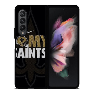 NEW ORLEANS SAINTS NFL FOOTBALL FANS Samsung Galaxy Z Fold 3 Case Cover