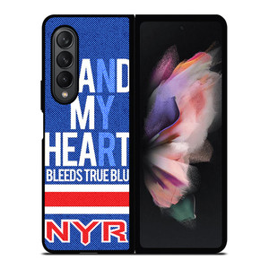 NEW YORK RANGERS NHL HOCKEY FANS 3 Samsung Galaxy Z Fold 3 Case Cover