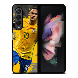 NEYMAR JR 10 BRAZIL Samsung Galaxy Z Fold 3 Case Cover NEYMAR JR 10 BRAZIL Samsung Galaxy Z Fold 3 Case Cover