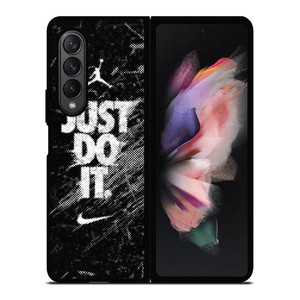 NIKE AIR JORDAN JUST DO IT SPLASH Samsung Galaxy Z Fold 3 Case Cover NIKE AIR JORDAN JUST DO IT SPLASH Samsung Galaxy Z Fold 3 Case Cover