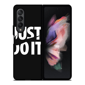 NIKE SWOOSH JUST DO IT Samsung Galaxy Z Fold 3 Case Cover