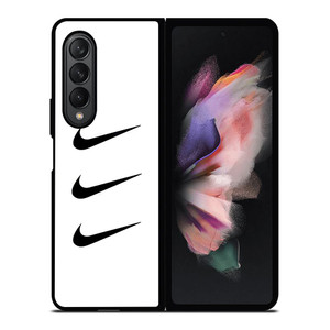 NIKE TRIPPLE SWOOSH WHITE Samsung Galaxy Z Fold 3 Case Cover NIKE TRIPPLE SWOOSH WHITE Samsung Galaxy Z Fold 3 Case Cover