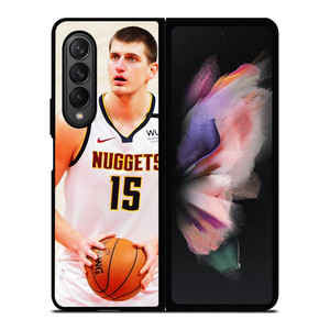 NIKOLA JOKIC DENVER NUGGETS 4 Samsung Galaxy Z Fold 3 Case Cover NIKOLA JOKIC DENVER NUGGETS 4 Samsung Galaxy Z Fold 3 Case Cover
