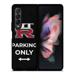 NISSAN GTR PARKING ONLY Samsung Galaxy Z Fold 3 Case Cover NISSAN GTR PARKING ONLY Samsung Galaxy Z Fold 3 Case Cover