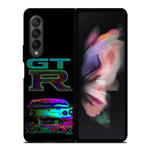 NISSAN GTR SPORT HOLOGRAPHIC Samsung Galaxy Z Fold 3 Case Cover NISSAN GTR SPORT HOLOGRAPHIC Samsung Galaxy Z Fold 3 Case Cover