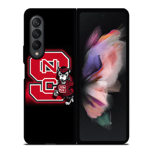 NORTH CAROLINA STATE WOLFPACK FOOTBALL Samsung Galaxy Z Fold 3 Case Cover NORTH CAROLINA STATE WOLFPACK FOOTBALL Samsung Galaxy Z Fold 3 Case Cover