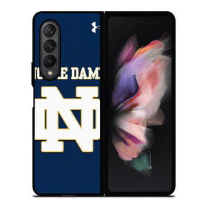 NOTRE DAME FIGHTING UNDER ARMOUR Samsung Galaxy Z Fold 3 Case Cover NOTRE DAME FIGHTING UNDER ARMOUR Samsung Galaxy Z Fold 3 Case Cover