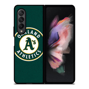 OAKLAND ATHLETICS MLB BASEBALL LOGO Samsung Galaxy Z Fold 3 Case Cover OAKLAND ATHLETICS MLB BASEBALL LOGO Samsung Galaxy Z Fold 3 Case Cover