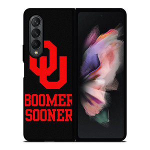 OKLAHOMA BOOMER SOONER FOOTBALL Samsung Galaxy Z Fold 3 Case Cover OKLAHOMA BOOMER SOONER FOOTBALL Samsung Galaxy Z Fold 3 Case Cover