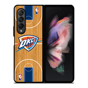 OKLAHOMA CITY THUNDER NBA ARENA Samsung Galaxy Z Fold 3 Case Cover OKLAHOMA CITY THUNDER NBA ARENA Samsung Galaxy Z Fold 3 Case Cover