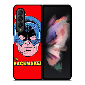 PEACEMAKER SUPERHERO JOHN CENA CARTOON ART Samsung Galaxy Z Fold 3 Case Cover PEACEMAKER SUPERHERO JOHN CENA CARTOON ART Samsung Galaxy Z Fold 3 Case Cover