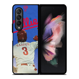 PHILADELPHIA PHILLIES BRYCE HARPER Samsung Galaxy Z Fold 3 Case Cover PHILADELPHIA PHILLIES BRYCE HARPER Samsung Galaxy Z Fold 3 Case Cover