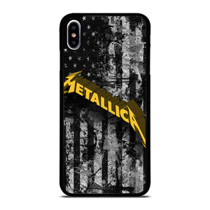 METALLICA AMERICA ROCK BAND iPhone XS Max Case Cover METALLICA AMERICA ROCK BAND iPhone XS Max Case Cover