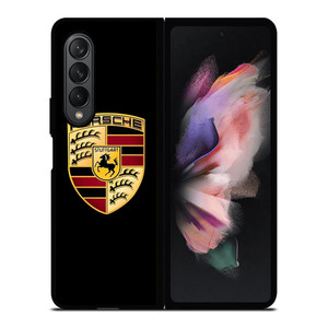 PORSCHE CAR GOLD Samsung Galaxy Z Fold 3 Case Cover