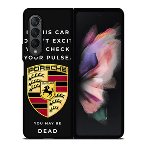 PORSCHE CAR QUOTES Samsung Galaxy Z Fold 3 Case Cover