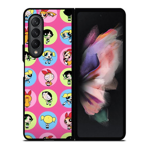 POWERPUFF GIRLS CUTE PATTERN Samsung Galaxy Z Fold 3 Case Cover