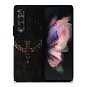 QUAKE GAMES LOGO Samsung Galaxy Z Fold 3 Case Cover QUAKE GAMES LOGO Samsung Galaxy Z Fold 3 Case Cover