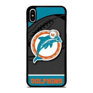 MIAMI DOLPHINS NFL TEAM iPhone XS Max Case Cover