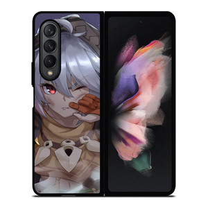 RAZOR GENSHIN IMPACT GAMES Samsung Galaxy Z Fold 3 Case Cover RAZOR GENSHIN IMPACT GAMES Samsung Galaxy Z Fold 3 Case Cover