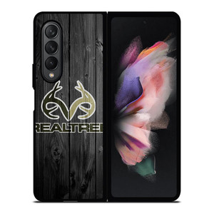 REALTREE WOODEN LOGO Samsung Galaxy Z Fold 3 Case Cover REALTREE WOODEN LOGO Samsung Galaxy Z Fold 3 Case Cover