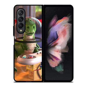 REX TOY STORY CARTOON Samsung Galaxy Z Fold 3 Case Cover REX TOY STORY CARTOON Samsung Galaxy Z Fold 3 Case Cover