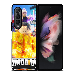 ROBLOX MAD CITY GAMES Samsung Galaxy Z Fold 3 Case Cover ROBLOX MAD CITY GAMES Samsung Galaxy Z Fold 3 Case Cover