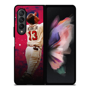 RONALD ACUNA JR ATLANTA BRAVES MLB Samsung Galaxy Z Fold 3 Case Cover RONALD ACUNA JR ATLANTA BRAVES MLB Samsung Galaxy Z Fold 3 Case Cover