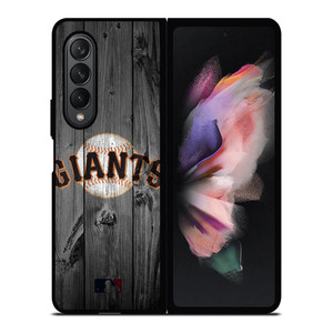 SAN FRANCISCO GIANTS BASEBALL MLB WOOD LOGO Samsung Galaxy Z Fold 3 Case Cover SAN FRANCISCO GIANTS BASEBALL MLB WOOD LOGO Samsung Galaxy Z Fold 3 Case Cover