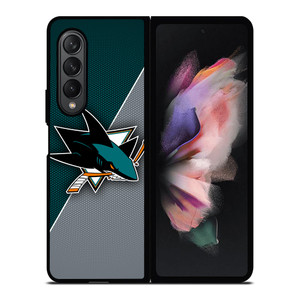 SAN JOSE SHARKS NHL HOCKEY LOGO Samsung Galaxy Z Fold 3 Case Cover SAN JOSE SHARKS NHL HOCKEY LOGO Samsung Galaxy Z Fold 3 Case Cover