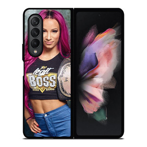 SASHA BANKS WWE WOMAN Samsung Galaxy Z Fold 3 Case Cover SASHA BANKS WWE WOMAN Samsung Galaxy Z Fold 3 Case Cover