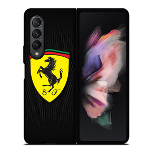 SCUDERIA FERRARI CARBON FIBER Samsung Galaxy Z Fold 3 Case Cover
