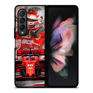 SCUDERIA FERRARI F1 CHARLES LECLERC Samsung Galaxy Z Fold 3 Case Cover