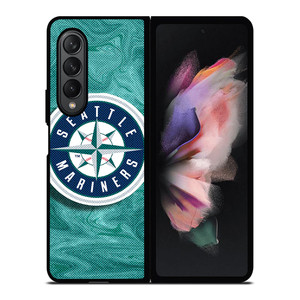 SEATTLE MARINERS MLB BASEBALL LOGO 2 Samsung Galaxy Z Fold 3 Case Cover