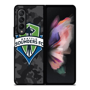 SEATTLE SOUNDERS FC MLS BLACK CAMO Samsung Galaxy Z Fold 3 Case Cover SEATTLE SOUNDERS FC MLS BLACK CAMO Samsung Galaxy Z Fold 3 Case Cover