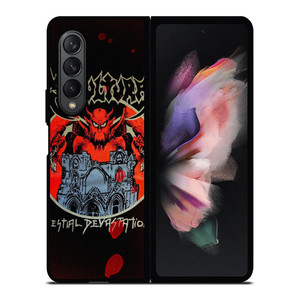SEPULTURA BESTIAL DEVASTATION Samsung Galaxy Z Fold 3 Case Cover SEPULTURA BESTIAL DEVASTATION Samsung Galaxy Z Fold 3 Case Cover