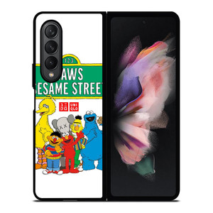 SESAME STREET MUPPETS X KAWS UNIQLO Samsung Galaxy Z Fold 3 Case Cover SESAME STREET MUPPETS X KAWS UNIQLO Samsung Galaxy Z Fold 3 Case Cover