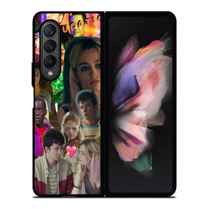 SEX EDUCATION MOVIES COLLAGE Samsung Galaxy Z Fold 3 Case Cover SEX EDUCATION MOVIES COLLAGE Samsung Galaxy Z Fold 3 Case Cover