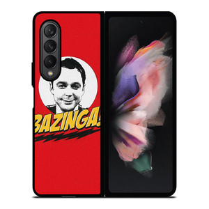 SHELDON COOPER BAZINGA BIG BANG THEORY Samsung Galaxy Z Fold 3 Case Cover SHELDON COOPER BAZINGA BIG BANG THEORY Samsung Galaxy Z Fold 3 Case Cover