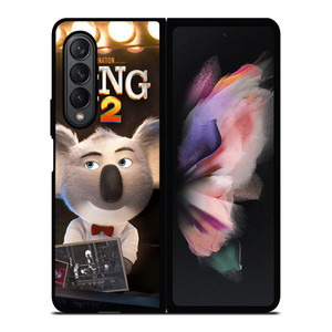 SING 2 BUSTER MOON Samsung Galaxy Z Fold 3 Case Cover SING 2 BUSTER MOON Samsung Galaxy Z Fold 3 Case Cover