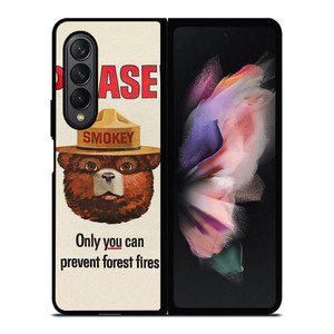 SMOKEY THE BEAR 2 Samsung Galaxy Z Fold 3 Case Cover SMOKEY THE BEAR 2 Samsung Galaxy Z Fold 3 Case Cover