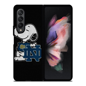 SNOOPY NOTRE DAME FIGHTING IRISH Samsung Galaxy Z Fold 3 Case Cover SNOOPY NOTRE DAME FIGHTING IRISH Samsung Galaxy Z Fold 3 Case Cover