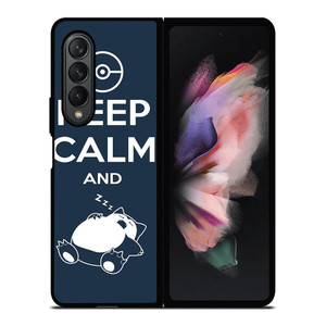 SNORLAX KABIGON POKEMON FUNNY Samsung Galaxy Z Fold 3 Case Cover SNORLAX KABIGON POKEMON FUNNY Samsung Galaxy Z Fold 3 Case Cover