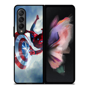 SPIDERMAN X CAPTAIN AMERICA Samsung Galaxy Z Fold 3 Case Cover