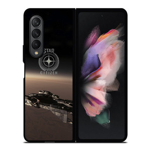 STAR CITIZEN SPACE GAMES Samsung Galaxy Z Fold 3 Case Cover STAR CITIZEN SPACE GAMES Samsung Galaxy Z Fold 3 Case Cover