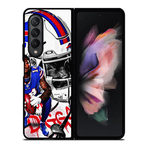 STEFON DIGGS BUFFALO BILLS ART Samsung Galaxy Z Fold 3 Case Cover
