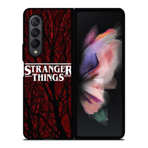 STRANGER THINGS LOGO Samsung Galaxy Z Fold 3 Case Cover STRANGER THINGS LOGO Samsung Galaxy Z Fold 3 Case Cover