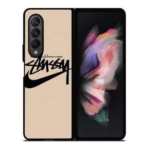 STUSSY NIKE BROWN Samsung Galaxy Z Fold 3 Case Cover