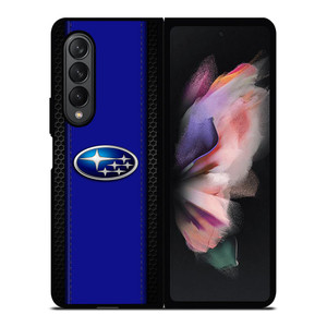SUBARU CAR METAL CARBON Samsung Galaxy Z Fold 3 Case Cover